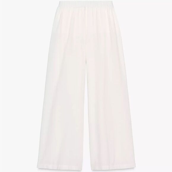 ZARA EMBROIDERED PANTS - Picture 3 of 8